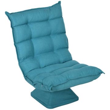 Fotel Homcom 62x70x95cm., kolor niebieski