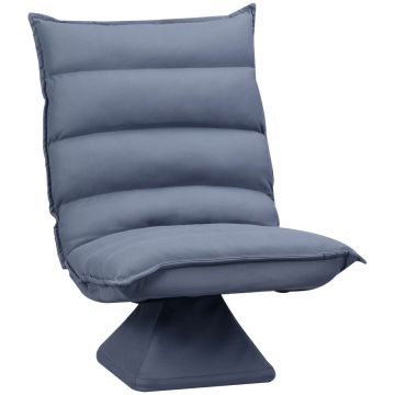 Fotel Homcom 62x70x95cm, ciemnoszary