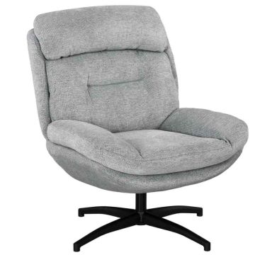 Fotel Homcom 79x91x98cm, szary/czarny
