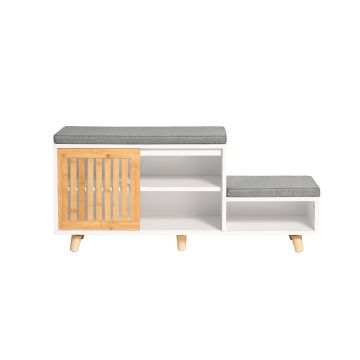 Ławka do przedpokoju 101x35x46cm, różne kolory