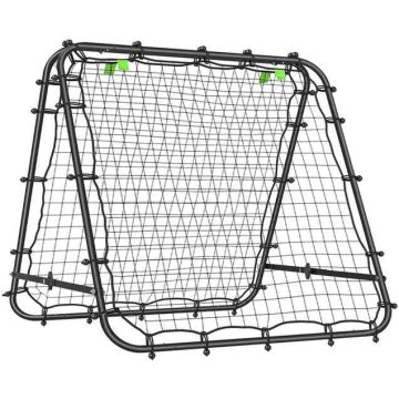 Football goal Homcom 100x95x90cm., black