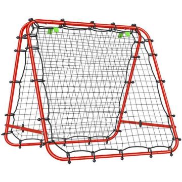 Football goal Homcom 100x95x90cm., red/black
