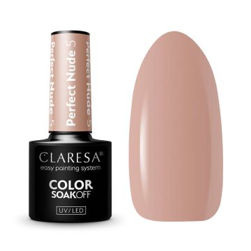 Гель-лак для ногтей CLARESA PERFECT NUDE 5