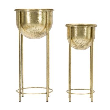 Подставки для цветов Glam, 2 шт, Ø 27 × 62 см и Ø 21,5 × 52 см