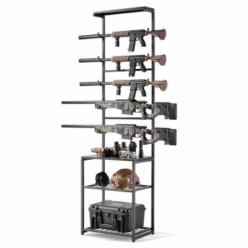 Stojak na broń VEVOR RF-SN-047, do 5 karabinów, 63 × 35 × 13 cm