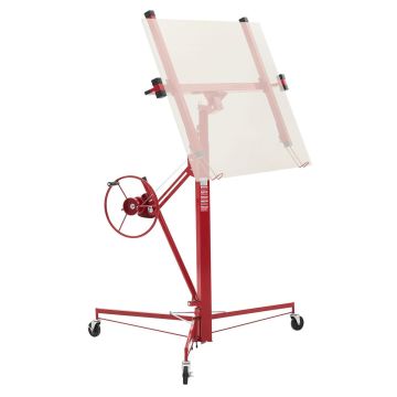 Plasterboard lift VEVOR HM5001, Red, 1530 × 1530 × 1450 mm