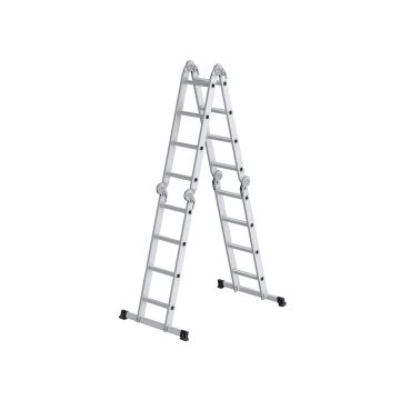Ladder 76x430.7cm., silver color