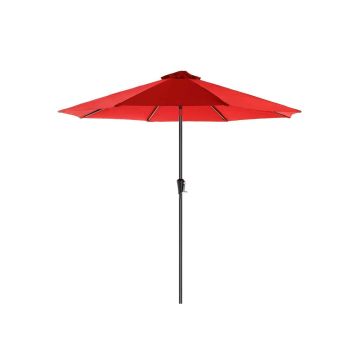 Parasol 270 cm, czerwony