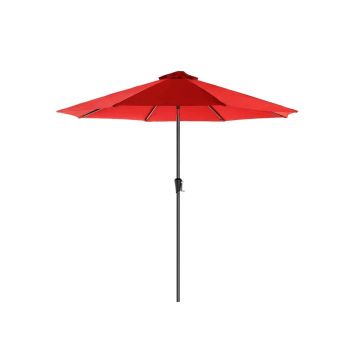 Parasol Ø 300 cm, czerwony