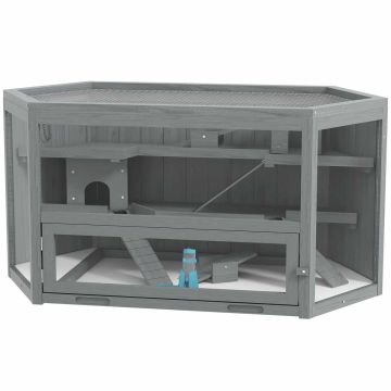 Rodent cage PawHut 115x60x55cm., gray