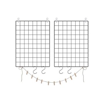 Hanging wall grids for hanging photos/jewelry, 2 pcs. LPP01H