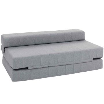Floor sofa bed Homcom 138x80x50cm., gray
