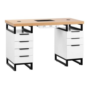 Beauty table Momo 02, with built-in cassette vacuum cleaner