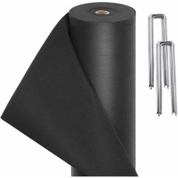 Weed barrier film (1 m x 50 m), UV resistant