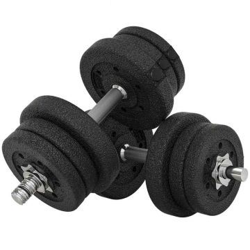 Dumbbell set, 25 kg