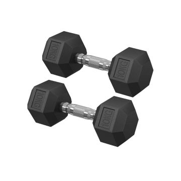 Zestaw hantli SONGMICS, 2 × 5 kg i 2 × 10 kg