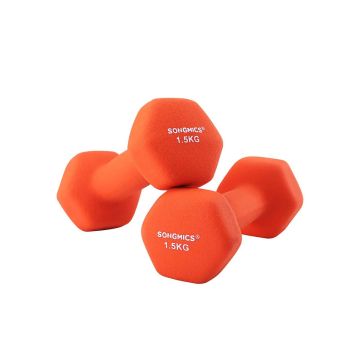 Weight set SYL63OG 2 x 1.5 kg., orange