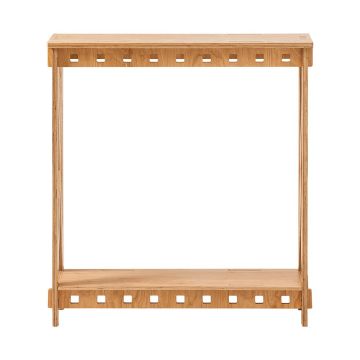 Konsola 80x30x87,5cm, jasnobrązowa