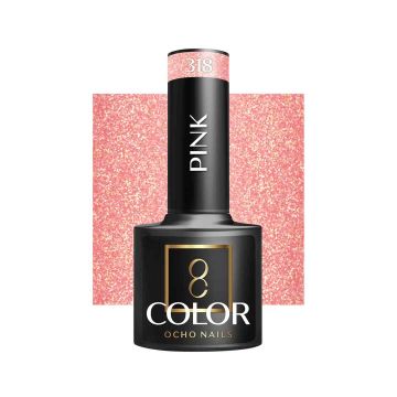 Hybrid gel nail polish OCHO NAILS, PINK
