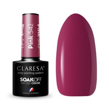 Гибридный лак для ногтей CLARESA Pink 542