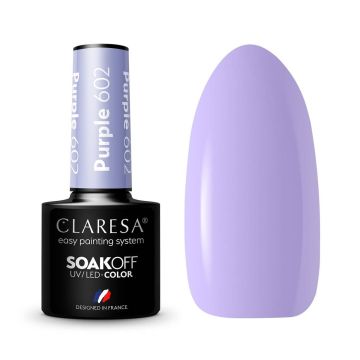 Гибридный лак для ногтей CLARESA Violetinis 602