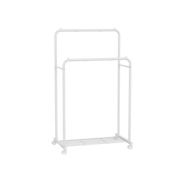 Clothes rack 92.5x59.5x158cm., white