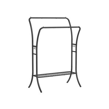 Clothes rack 46x100x155cm., black