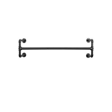 Hanging coat rack 110 x 30 x 29.3 cm., black