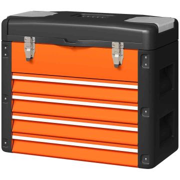 Tool box, 4 drawers, 49.7 × 25.3 × 40.7 cm