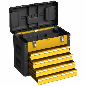 Tool box, 4 drawers, 49.7 × 25.3 × 40.7 cm