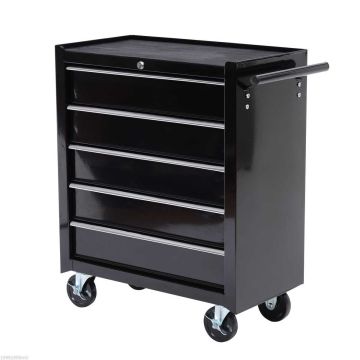 Tool box, 5 drawers, 61.6 × 33 × 75 cm