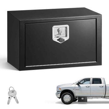 Skrzynka narzędziowa podwoziowa VEVOR JL-TB17S-2, z zamkiem i kluczykami, 60,9 × 30,5 × 35,6 cm