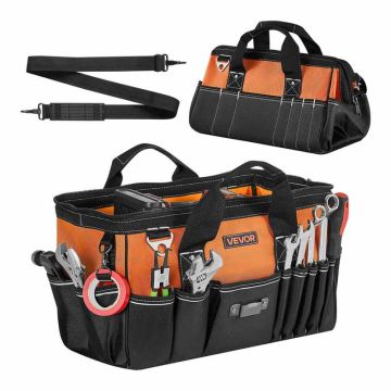 Torba narzędziowa VEVOR GH202501, 33 kieszenie, 43 × 8 × 26 cm
