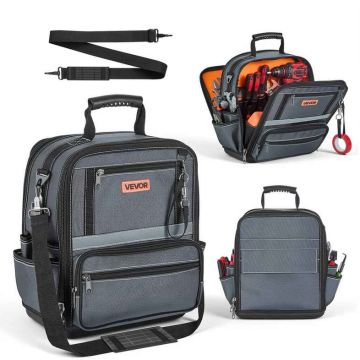Torba narzędziowa VEVOR GH202503, 34 kieszenie, 21 × 39 × 33 cm
