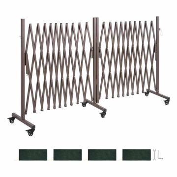Rozkładana bariera bezpieczeństwa VEVOR XSJ-S-0009, 710–8180 × 470 × 1190 mm