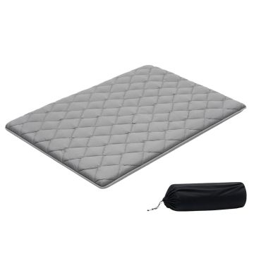 Japoński materac tatami VEVOR KZ-007, składany, szary, 137,2 × 203,2 × 8,9 cm