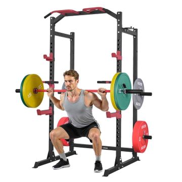 Power rack VEVOR PK1921, Multifunctional, adjustable height, 120 × 212 × 150 cm