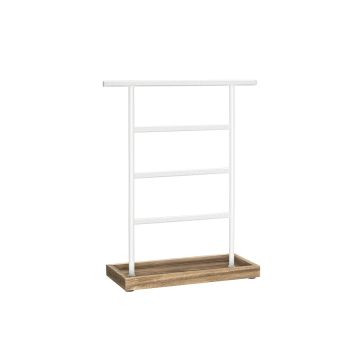 Jewelry stand 29x11.5x35cm., light brown/black