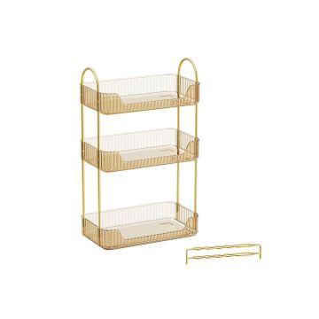 Cosmetic organizer 30.5x16.8x48cm., beige