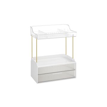 Jewelry stand 20x32x39.1cm., white/gold color