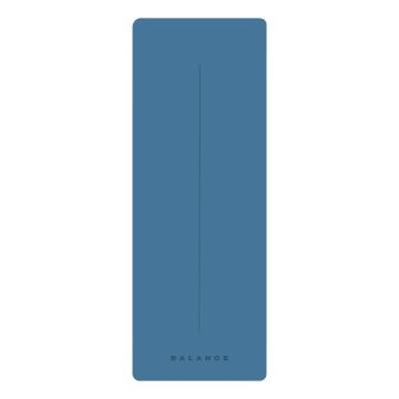 Mata do jogi BALANCE, niebieska, 185 × 68 cm