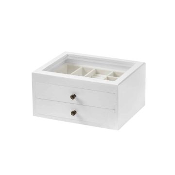 Jewelry box, white