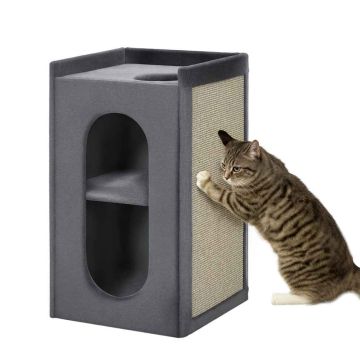 Cat house PawHut 45x45x81cm., gray