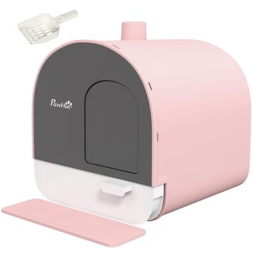 Cat litter box PawHut 43x44x47cm., various colors