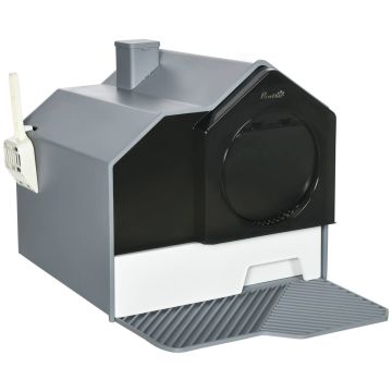 Cat litter box PawHut 47x45x42cm., various colors