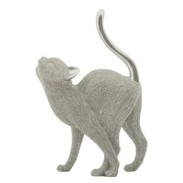 Cat Sparky statue, 17.5 × 26 × 9 cm