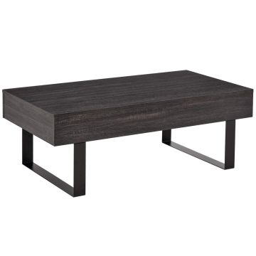 Stolik kawowy Homcom 110x60x40cm, ciemnoszary
