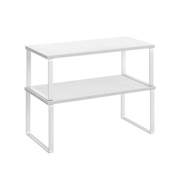 Set of 2 spice racks, white