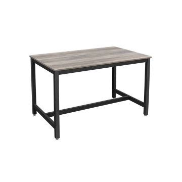 Dining table for 4 people 120 x 75 x 75 cm., black