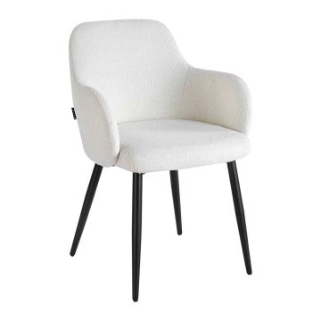 Chair 4Rico Intra, with armrests, White